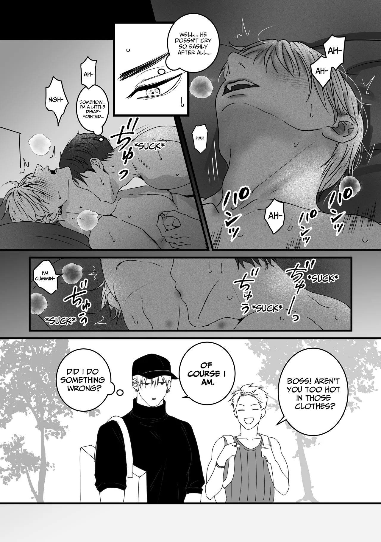 [Kimisando (macu) Oretachi, Korekara [English] page 63 original parody - anal males only hentai manga - read online free