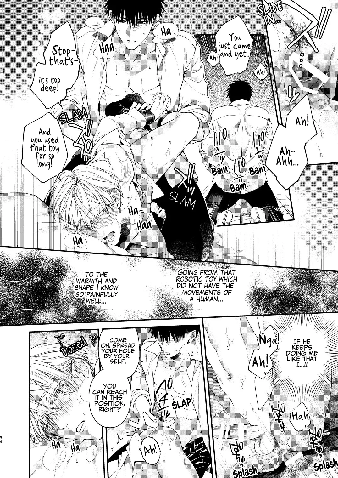 Torokete Otoshite Jigoku made page 34 original parody - nakadashi anal hentai manga - read online free