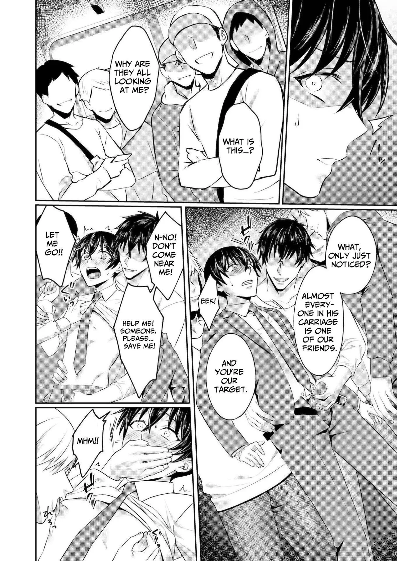 Injoku Garou page 18 original parody - business suit group hentai manga - read online free