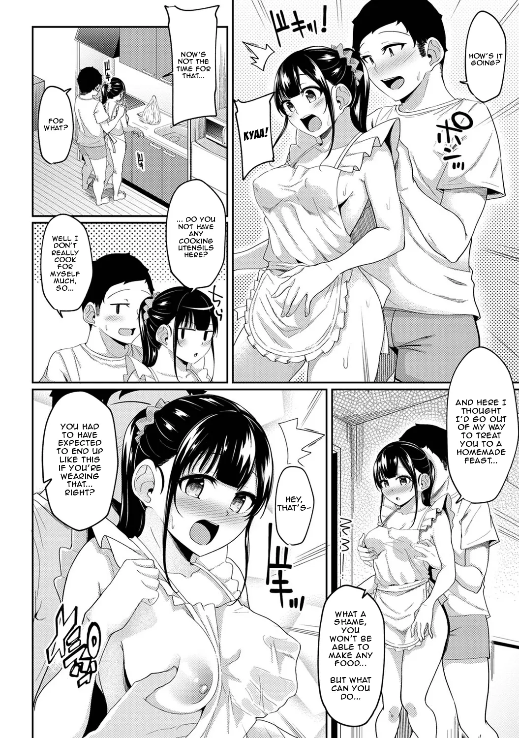 Asa Okitara Imouto ga Hadaka Apron Sugata datta node Hamete Mita | I Woke Up to my Naked Apron Sister and Tried Fucking Her Ch. 1-14 page 171 - squirting sweating hentai manga - read online free