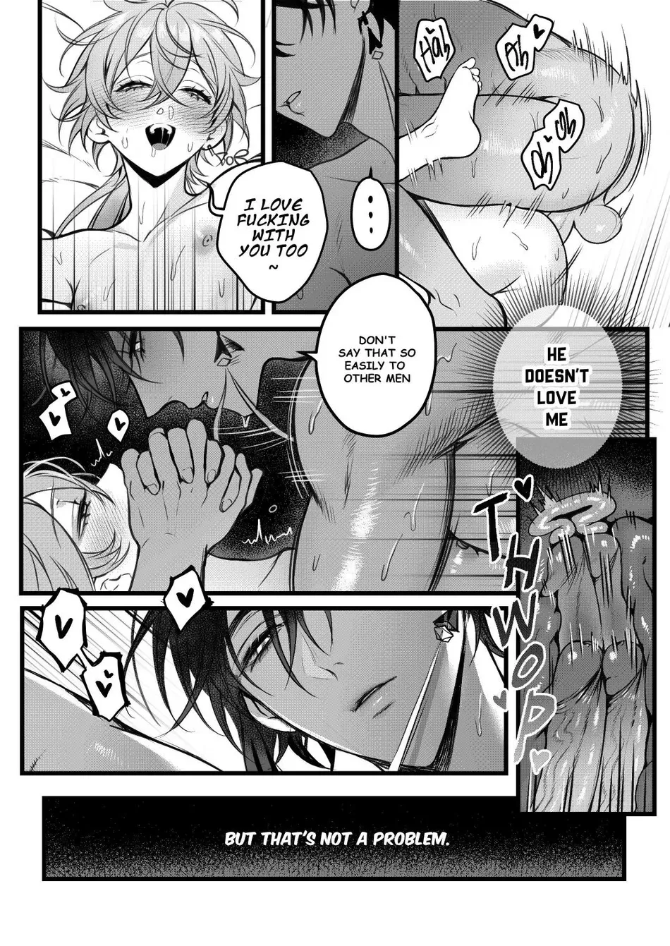 Sweet Fever Return page 53 featuring aether genshin impact parody - uncensored multiple penises hentai manga - read online free