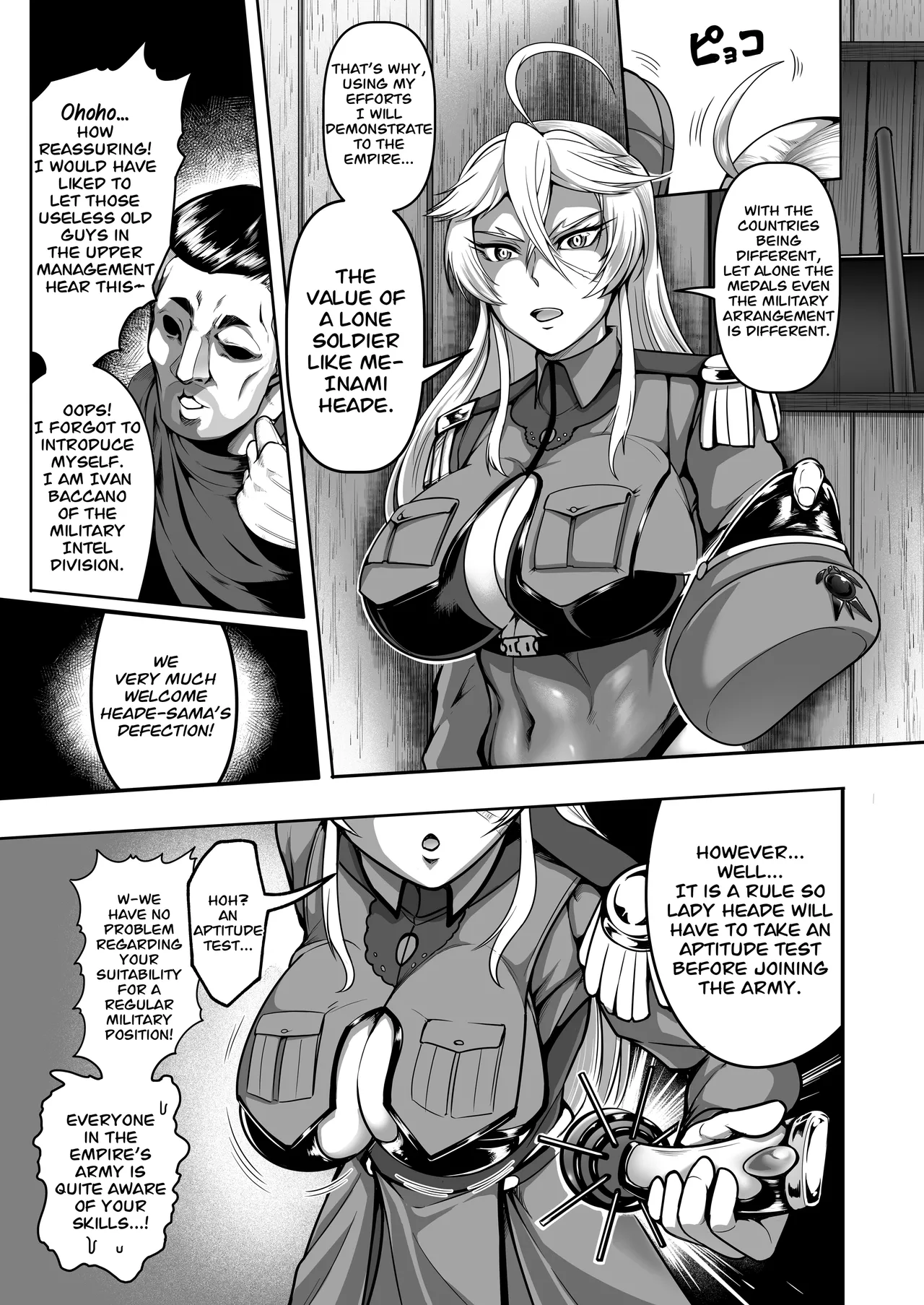 Sennyuu Ian Shoukou Inami | The Undercover Comfort Officer Inami page 18 original parody - scar big breasts hentai manga - read online free