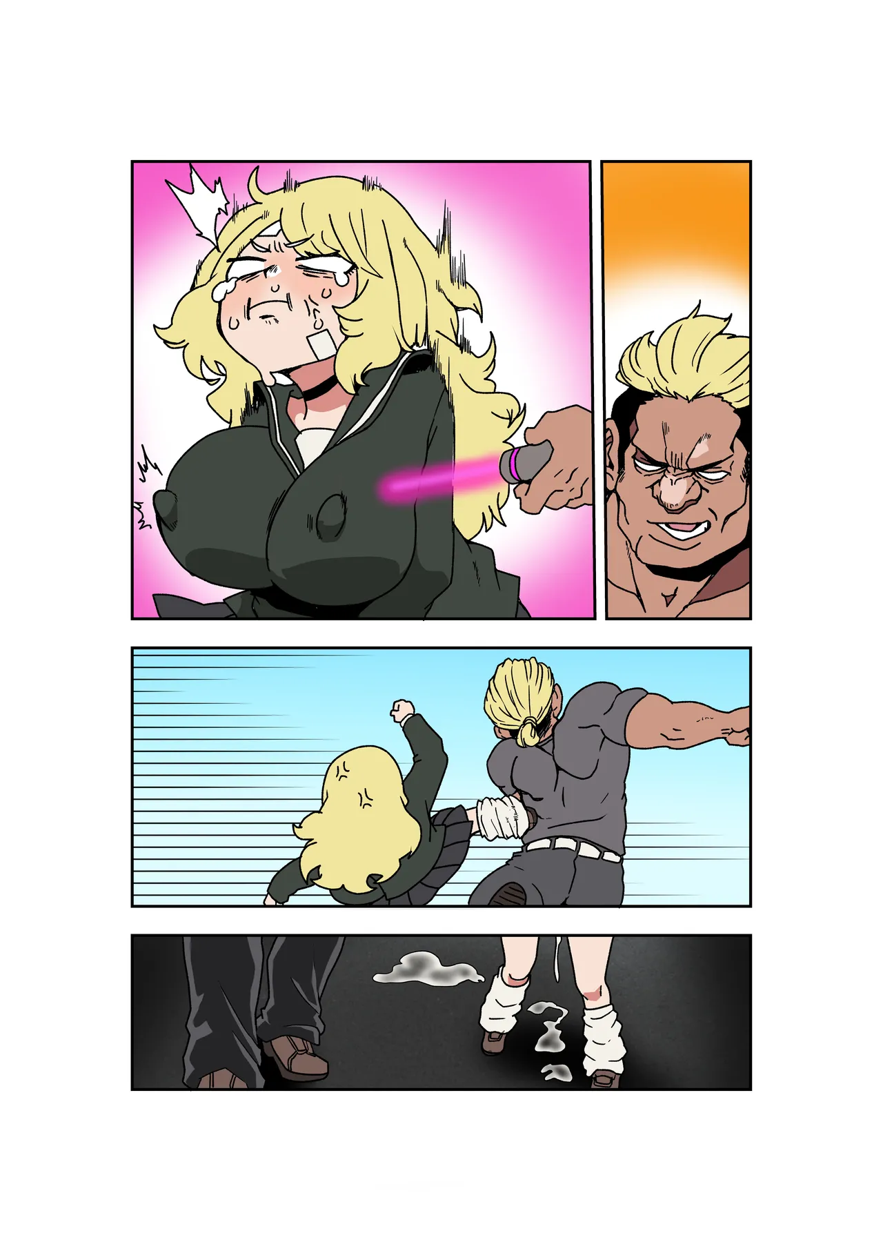 Omae ga Suki de Hara ga Tatsu! page 32 original parody - big breasts ahegao hentai manga - read online free