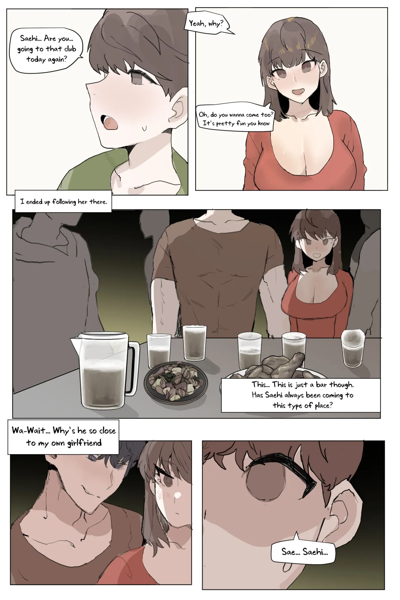 Sokkubchinguleul NTR Danghaneun Manhwa | A Manwha Where my Childhood Friend Gets NTR'd page 11 original parody - big breasts humiliation hentai manga - read online free