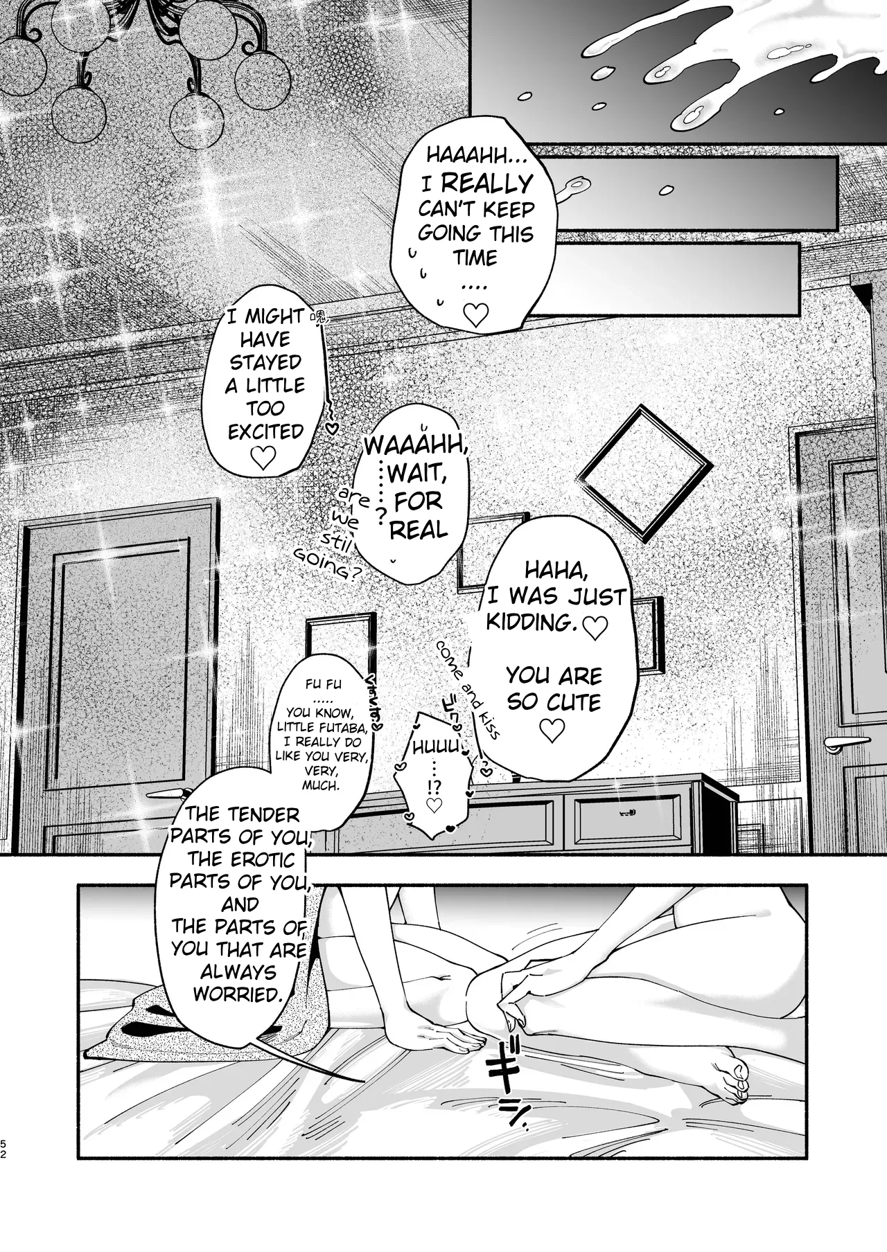 [Hidarimigi (Nitouhen)] Futanari Musume wa Do-Eroi Onee-san to Honki Koubi de Ikimakurimashita [English] [MTL] page 52 original parody - squirting futanari hentai manga - read online free