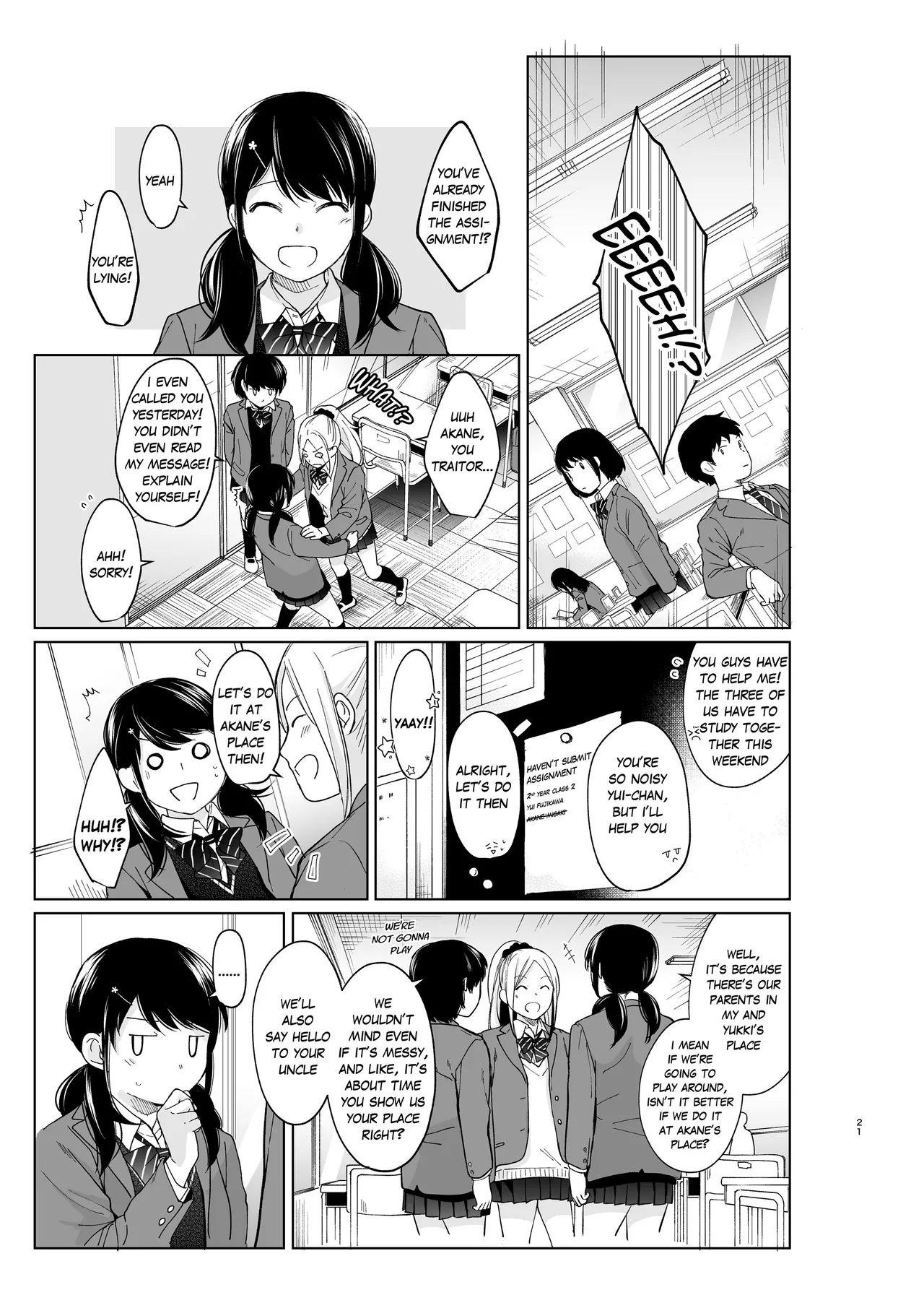 1 Room Apartment + Highschool Girl Suddenly Living Together? Close Contact!? First Sex!!? Ch.1-11 page 256 - uncensored masturbation hentai manga - read online free