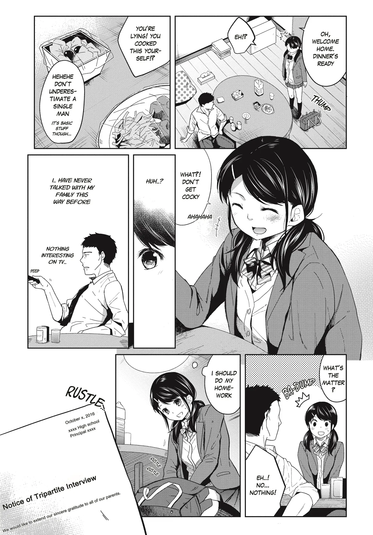 1 Room Apartment + Highschool Girl Suddenly Living Together? Close Contact!? First Sex!!? Ch.1-11 page 30 - uncensored masturbation hentai manga - read online free