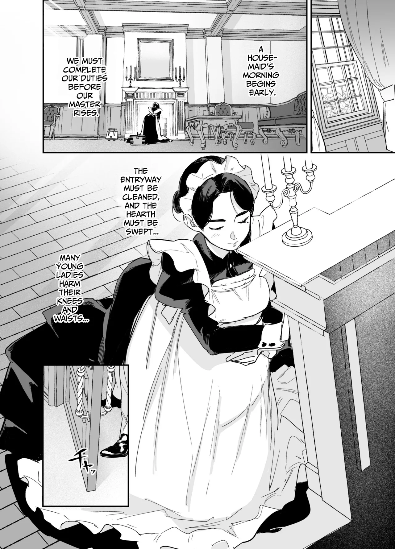 [F no Kottoubako (Onizuka Frill)] Wagaya no Housemaid Bridget Sei no Gohoushi ~Danro Souji kara Kozukuri made~ | My Housemaid Bridget's Sexual Services ~From Cleaning Fireplaces To Procreative Sex~ [English] [meatmanTL] - Page 27