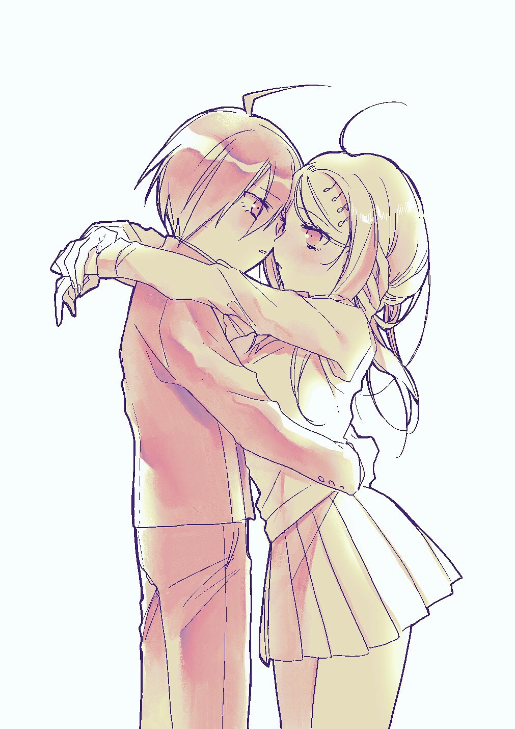 Amatsutsumi page 22 featuring kaede akamatsu danganronpa parody - big breasts schoolboy uniform hentai manga - read online free