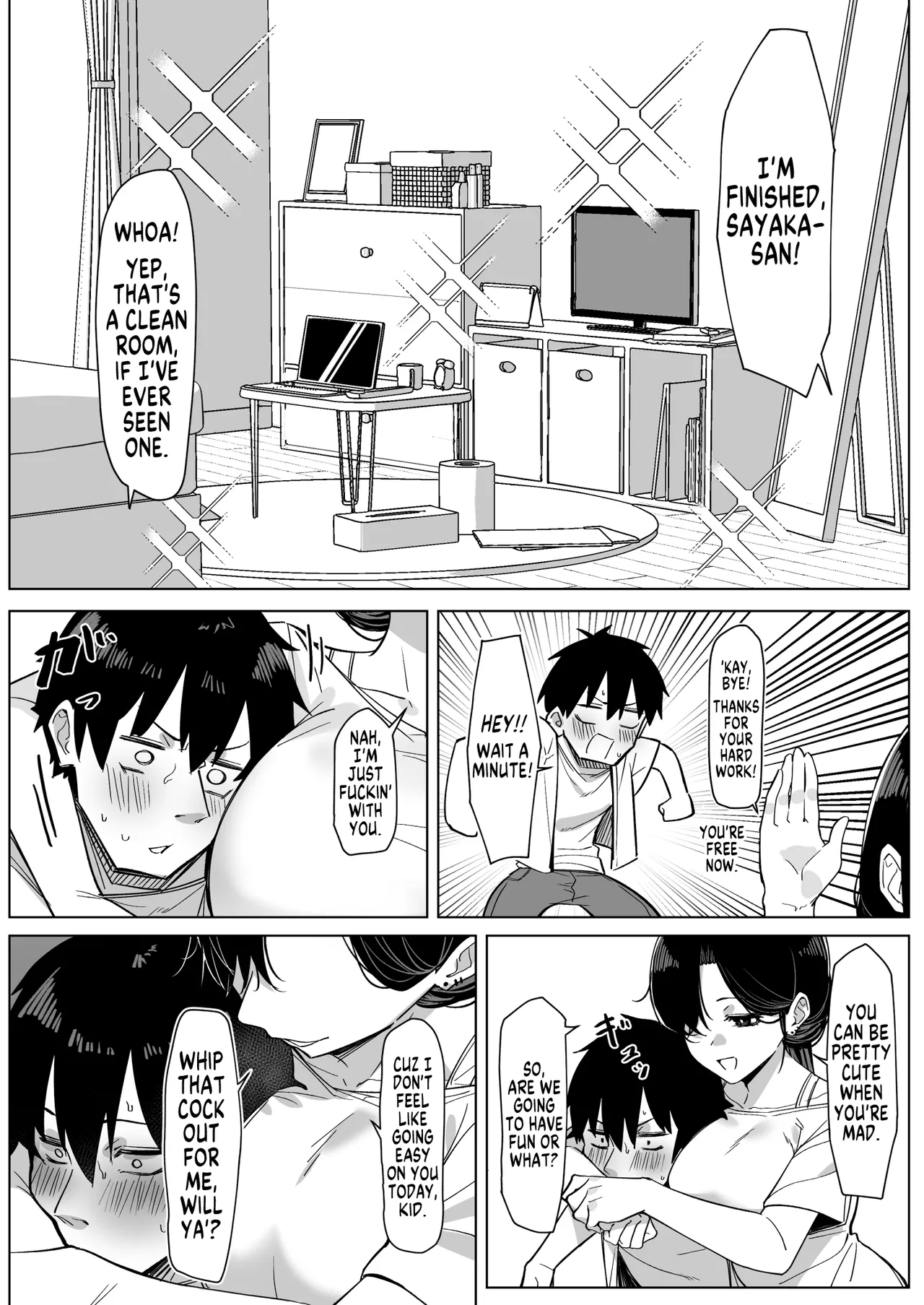 Darashinai tonari no OL | Sloppy OL Neighbour - Page 4