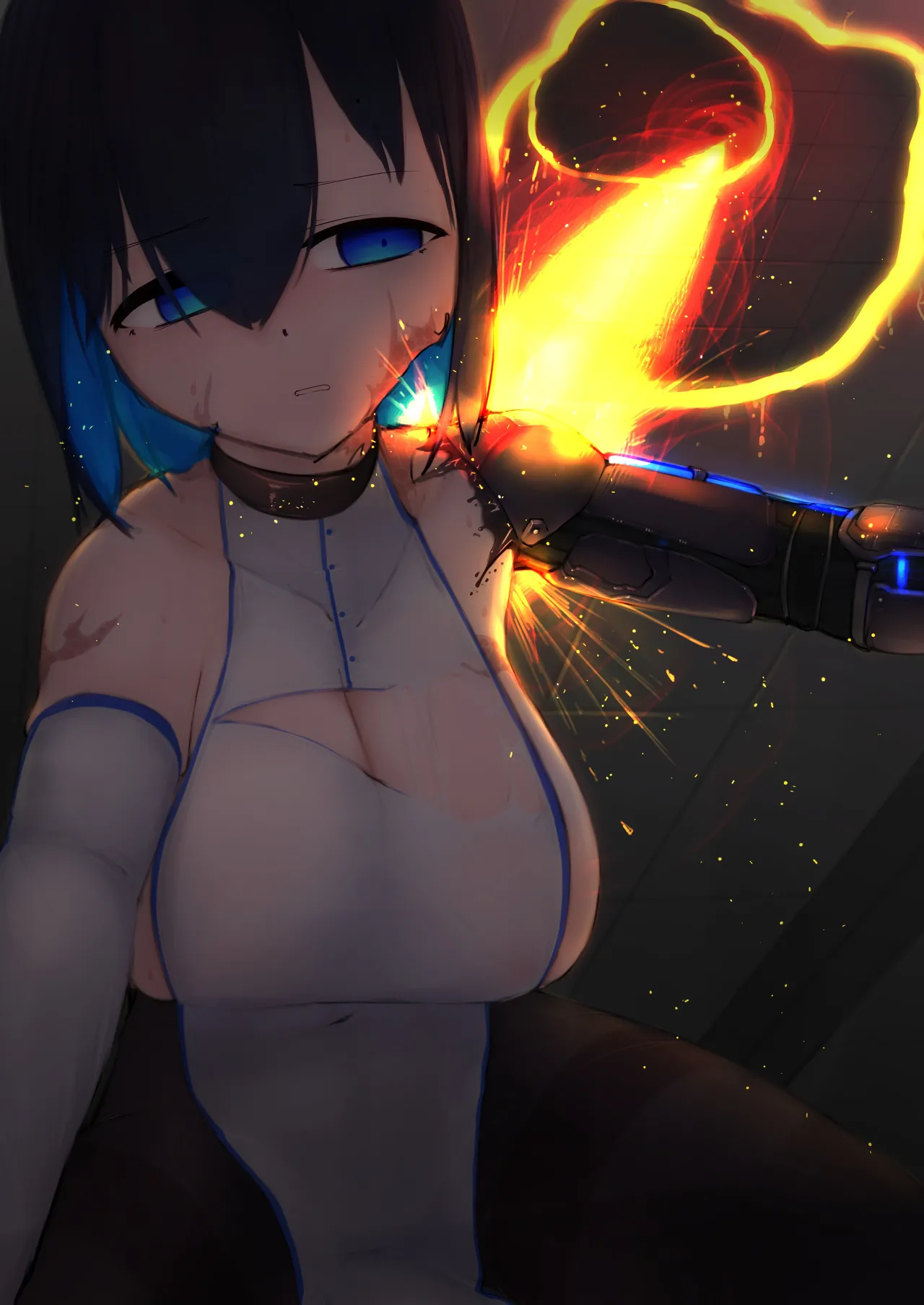 变身女英雄秋月南 能量射精败北（24.9.20更新） page 136 original parody - futanari glasses hentai manga - read online free