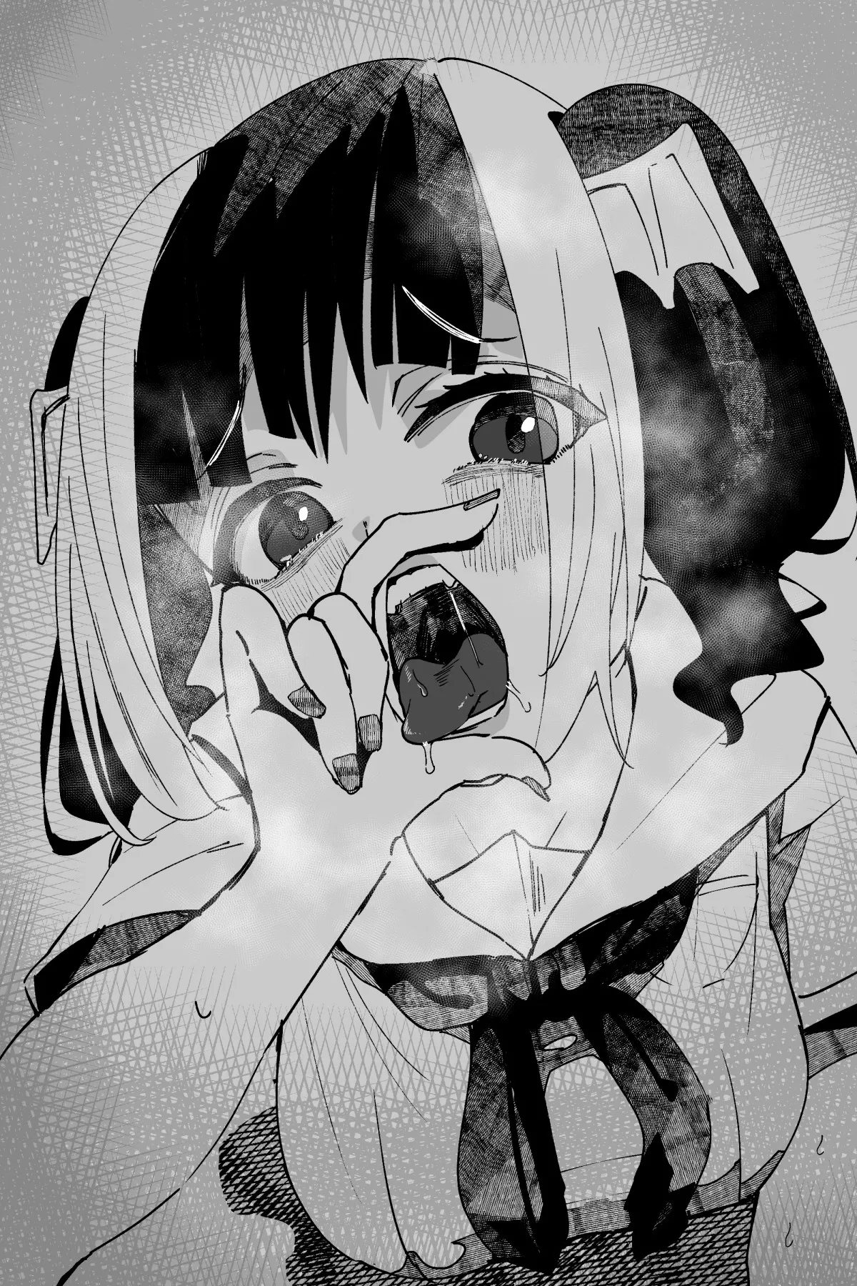 Futanari o Kakushiteiru Ojōsama wa Busaiki Shi Nagara Gamansuru page 410 original parody - futanari big breasts hentai manga - read online free