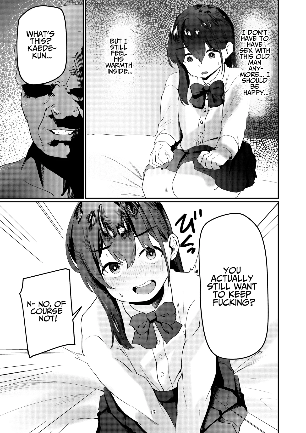 Oji-san Chinpo ni Otosareru | Corrupted By Ojisan Dick page 17 original parody - schoolgirl uniform nakadashi hentai manga - read online free