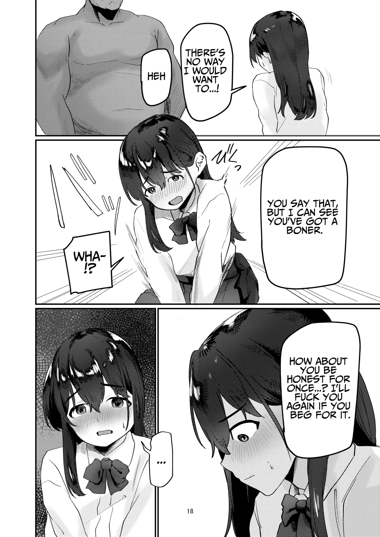 Oji-san Chinpo ni Otosareru | Corrupted By Ojisan Dick page 18 original parody - schoolgirl uniform nakadashi hentai manga - read online free