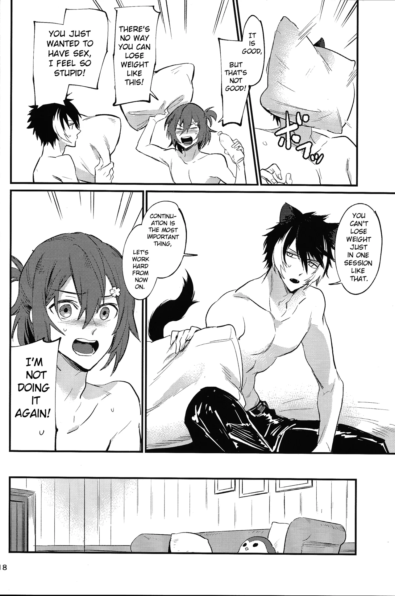 Diet  Koujou Kikan Genryou Hen | Diet Improvement Phase Weight-Loss Part page 17 featuring hanasaki miyabi hololive parody - anal males only hentai manga - read online free