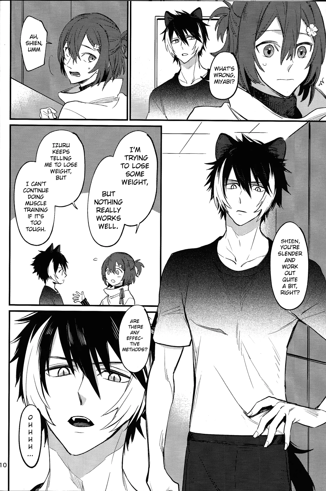 Diet  Koujou Kikan Genryou Hen | Diet Improvement Phase Weight-Loss Part page 9 featuring hanasaki miyabi hololive parody - anal males only hentai manga - read online free