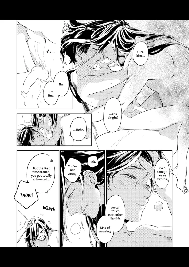 Kippu KaneHori Sairoku-shuu R18 | Quip’s KaneHori Reprint Collection page 30 featuring horikawa kunihiro touken ranbu parody - anal males only hentai manga - read online free