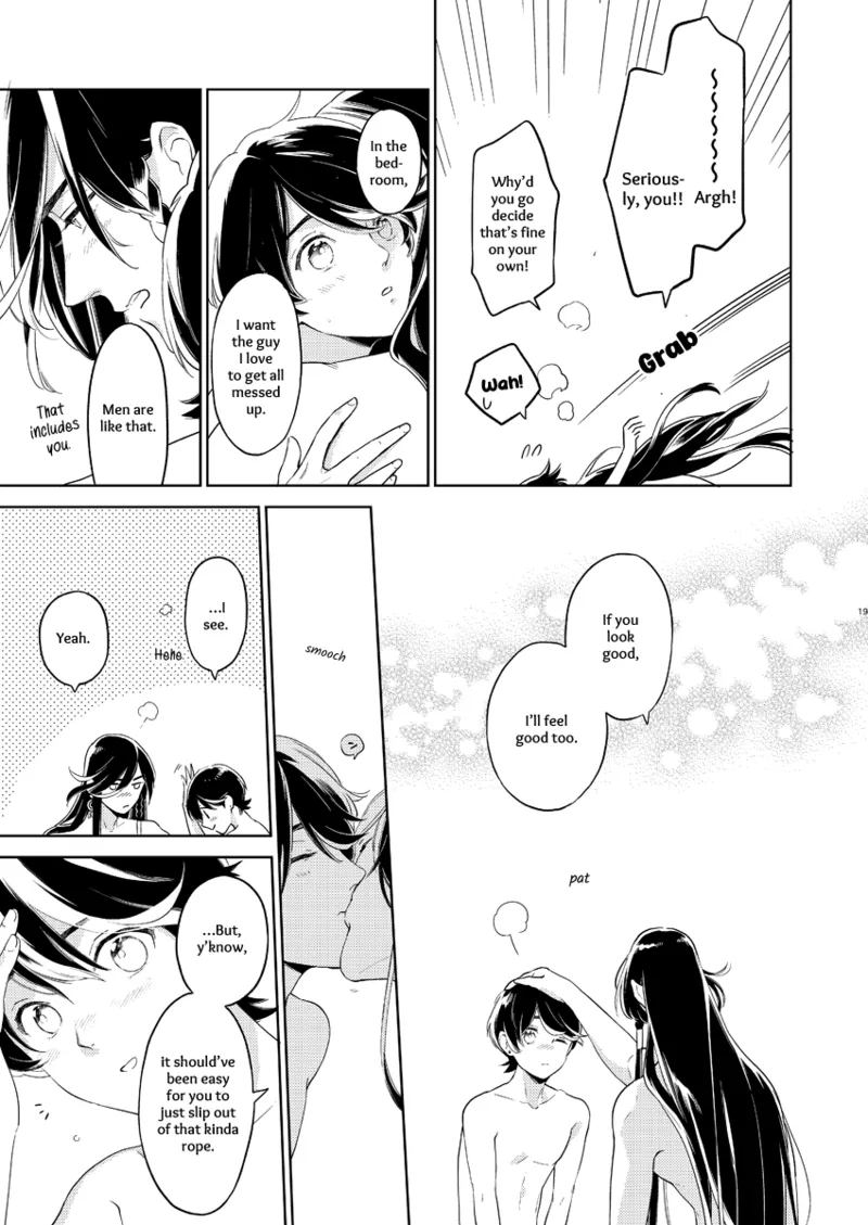 Kippu KaneHori Sairoku-shuu R18 | Quip’s KaneHori Reprint Collection page 51 featuring horikawa kunihiro touken ranbu parody - anal males only hentai manga - read online free