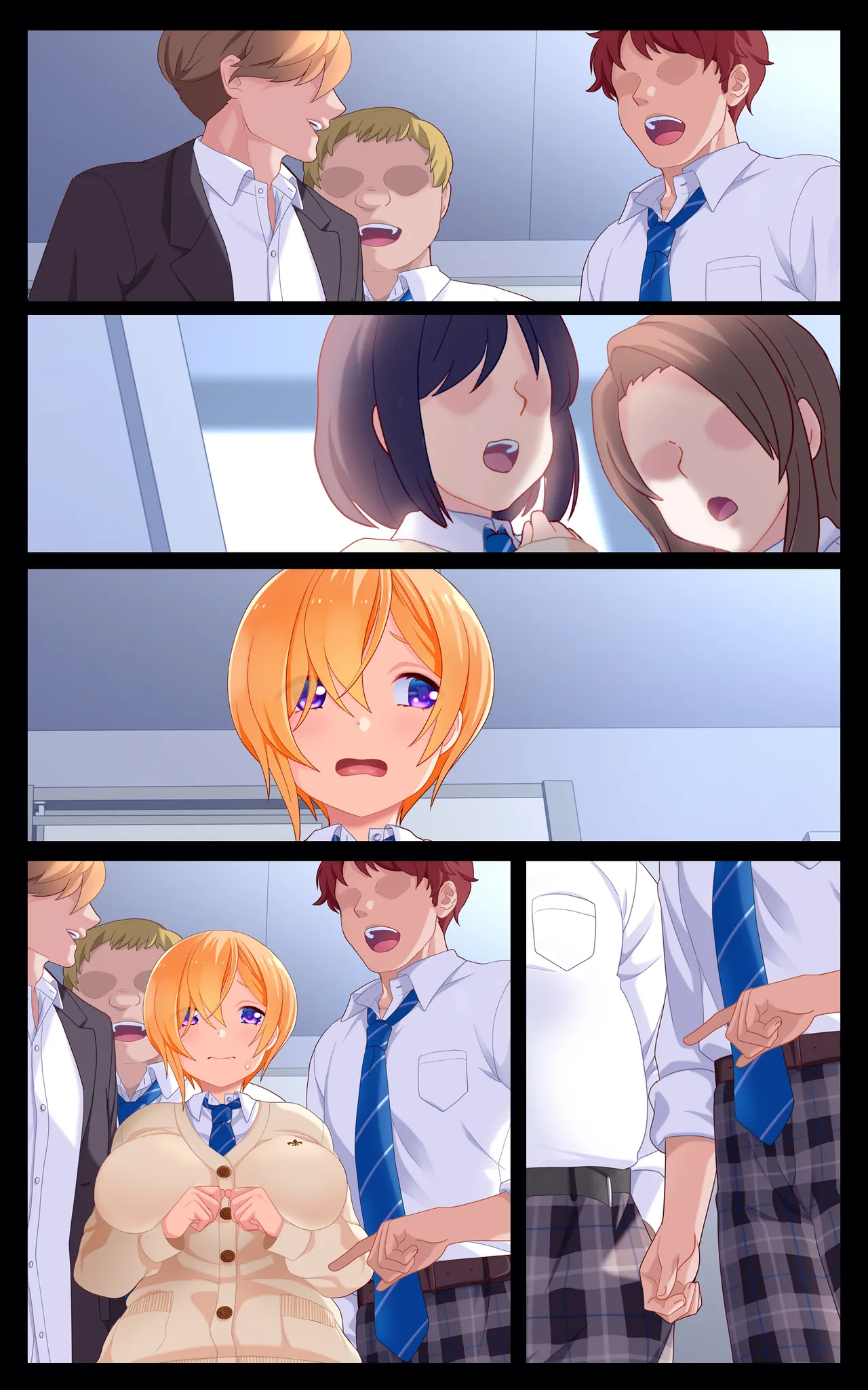 Minatoto kun wa Kotowarenai!2 Onna ni natta InCha no Boku wa Tsugou no ii Minna no Niku Onaho page 24 original parody - schoolgirl uniform urination hentai manga - read online free