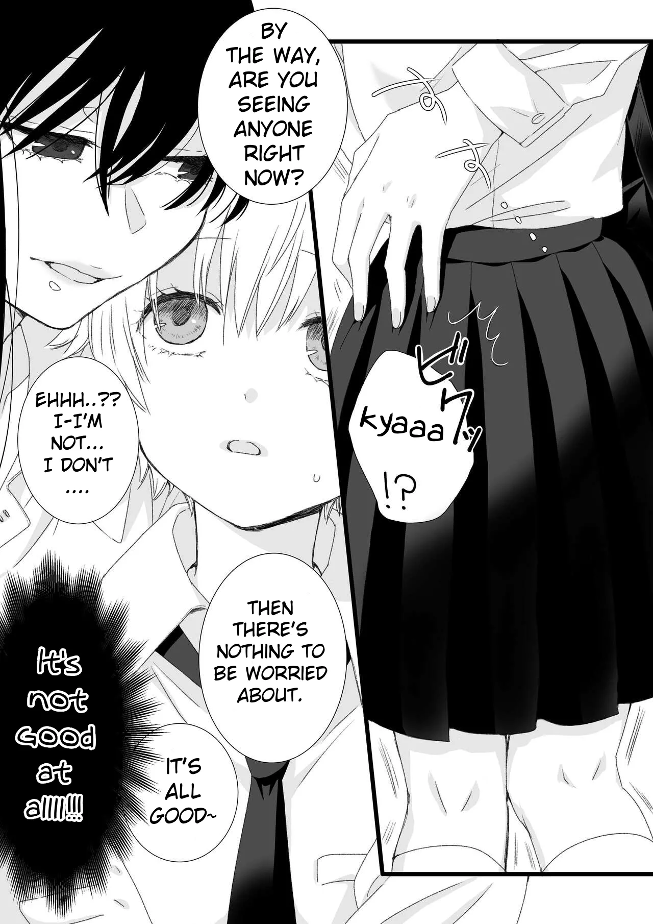 Futanari Joshi to Hatsu Ecchi Shimashita page 14 original parody - futanari schoolgirl uniform hentai manga - read online free