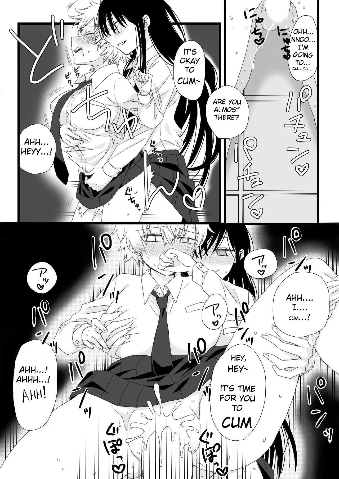 Futanari Joshi to Hatsu Ecchi Shimashita page 27 original parody - futanari schoolgirl uniform hentai manga - read online free