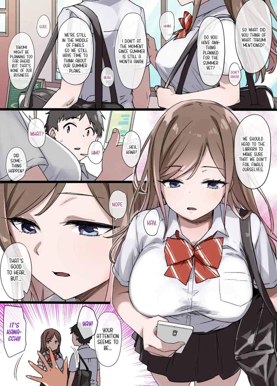 100-nichigo ni Netorareru Kanojo |  The Girlfriend Who Was Cucked After 100 Days page 57 original parody - piercing unusual pupils hentai manga - read online free
