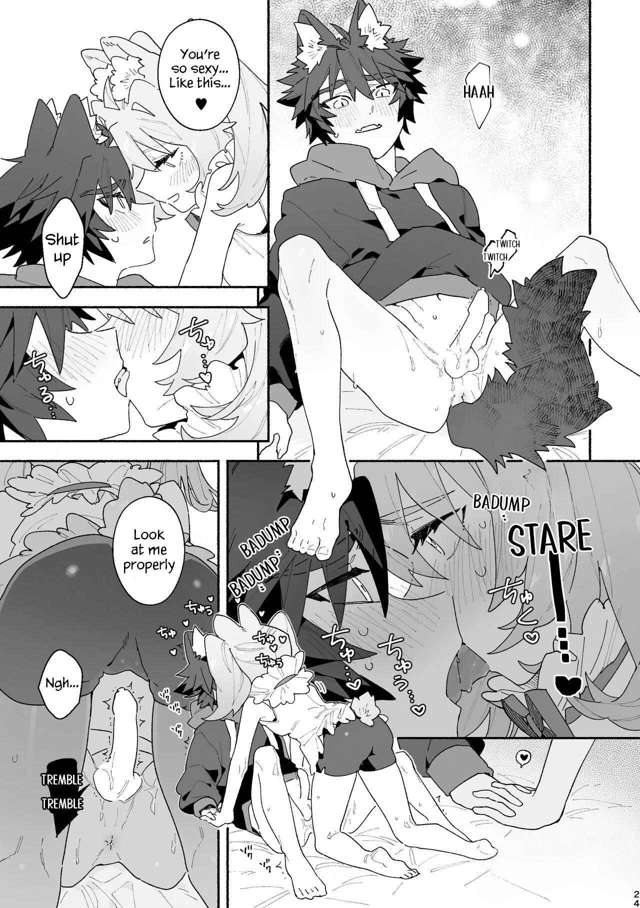 Boy For Bottom: Bunny Girl x Wolf Boy - Page 22