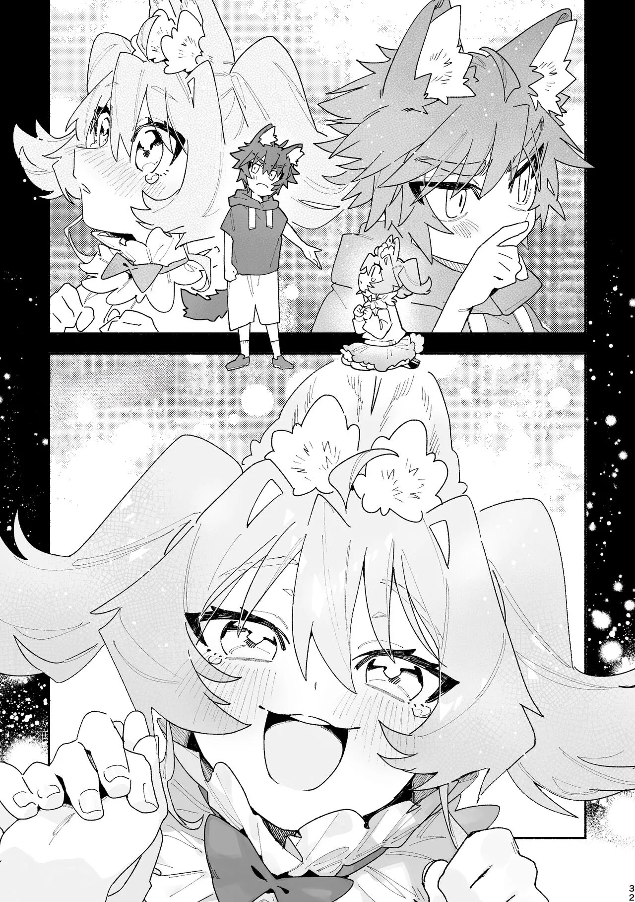 Boy For Bottom: Bunny Girl x Wolf Boy page 30 original parody - wolf boy full censorship hentai manga - read online free