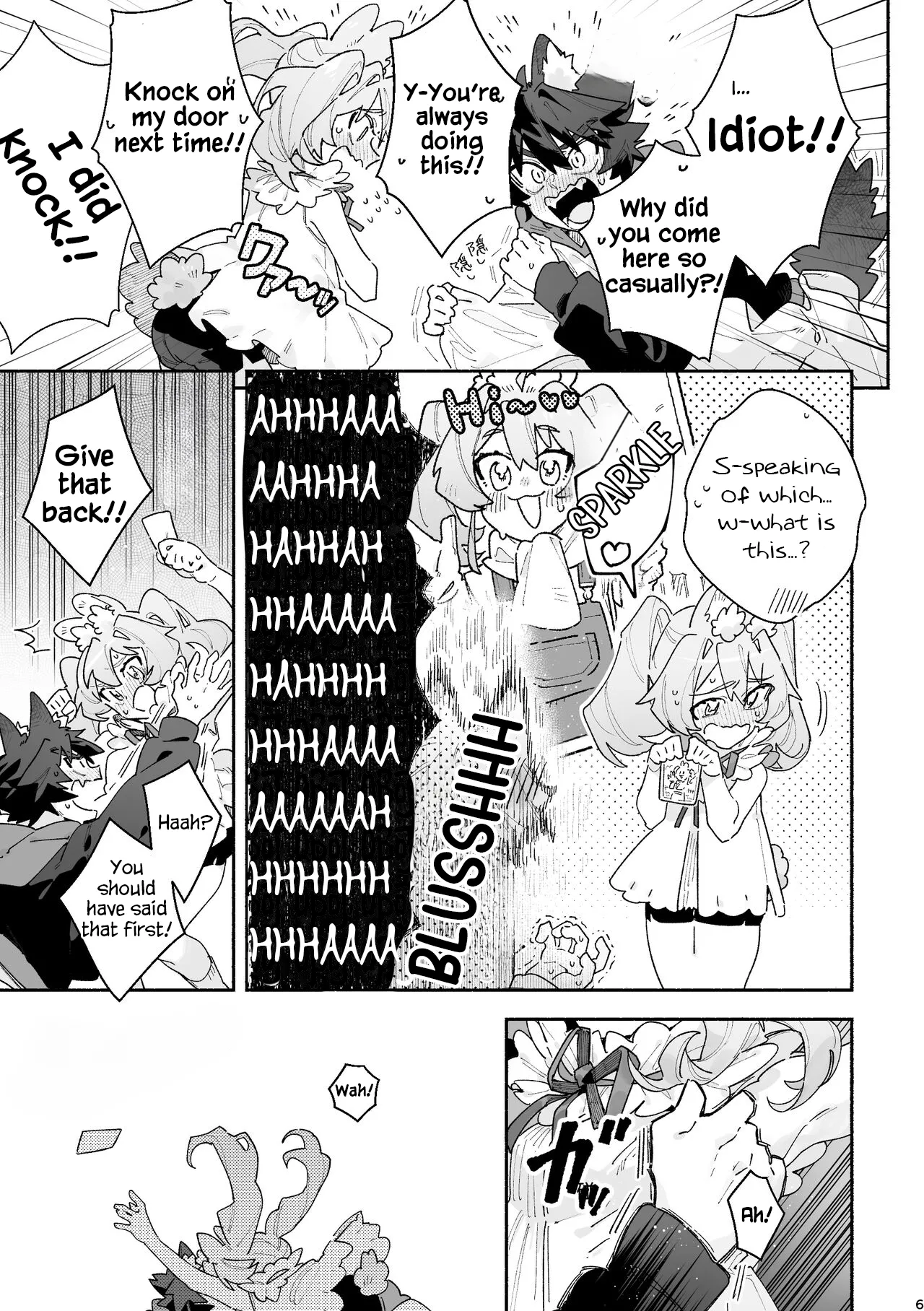 Boy For Bottom: Bunny Girl x Wolf Boy - Page 5