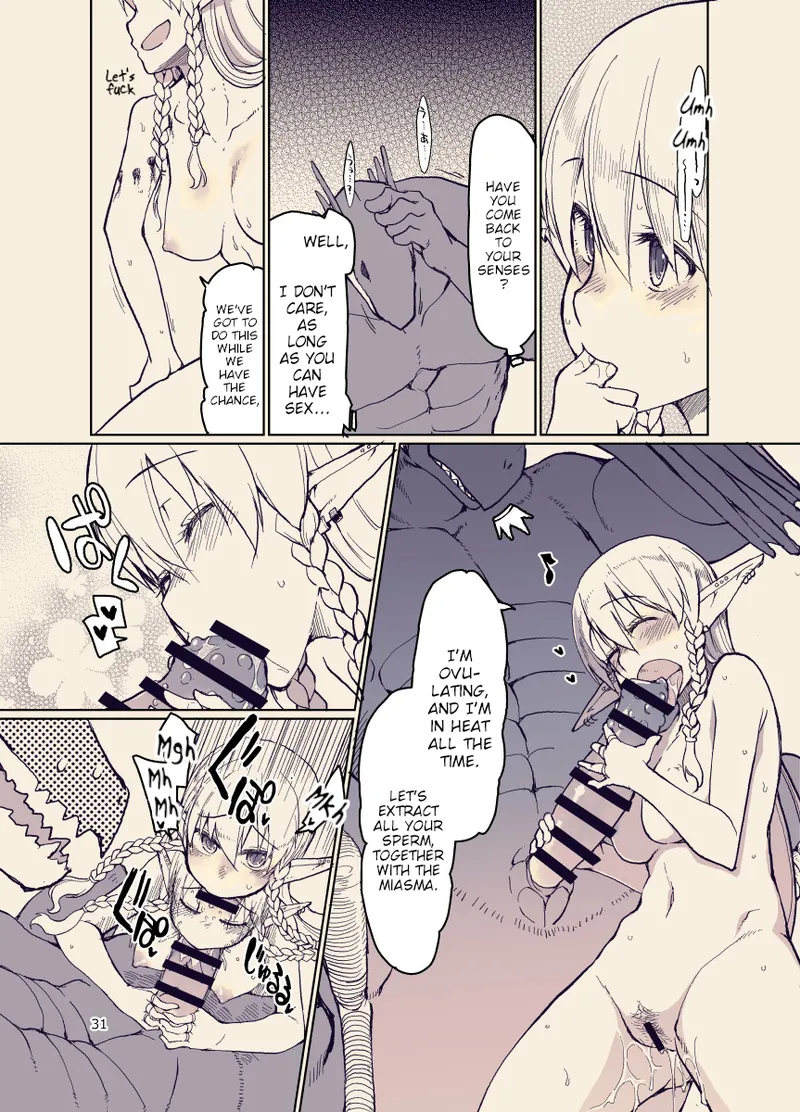 Dosukebe Elf no Ishukan Nikki 12 page 30 original parody - elf monster hentai manga - read online free