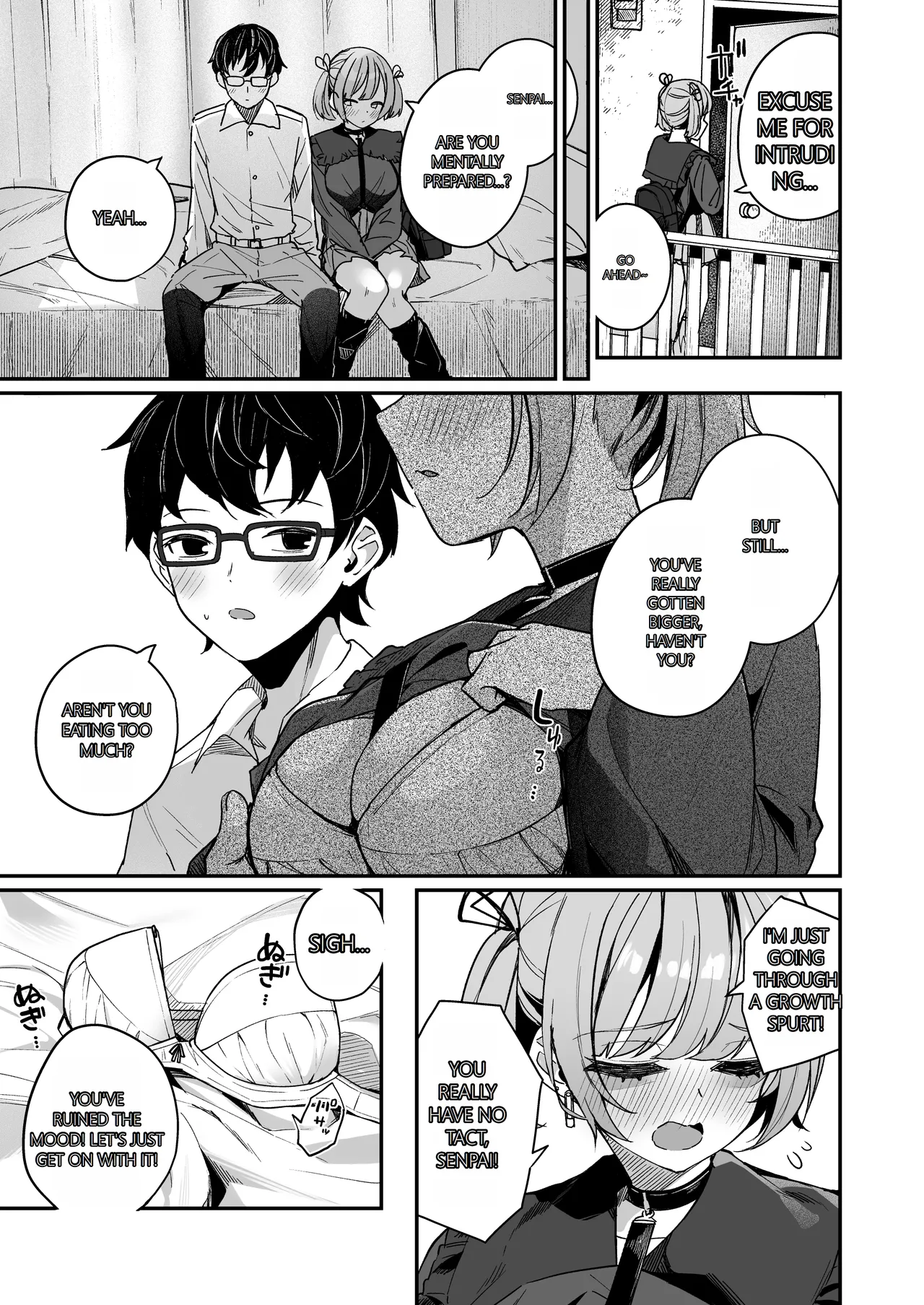 [Menbou Renpou (Menbou)] Renai Soudan nante Hobo Sex desu yo ne!? ~Akuyuu Kouhai to Issen Koete Yarimakuru Hanashi~ | Consulting About Love is Mostly About Sex, Right!? ~A Story of Crossing the Line and Going All the Way with a Bad Friend Junior~ [English] [MTL] page 11 original parody - big breasts pregnant hentai manga - read online free