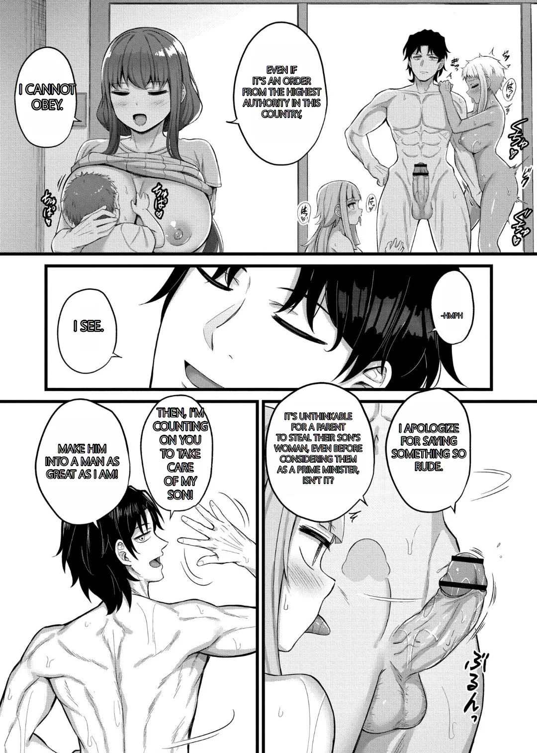 Sakusei Harem Monogatari - SAKUSEI Harem Story page 207 original parody - milf pregnant hentai manga - read online free