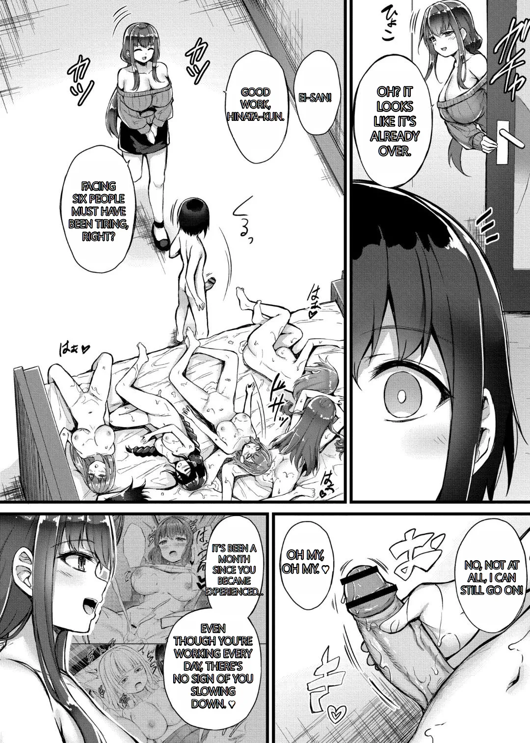 Sakusei Harem Monogatari - SAKUSEI Harem Story page 60 original parody - milf pregnant hentai manga - read online free