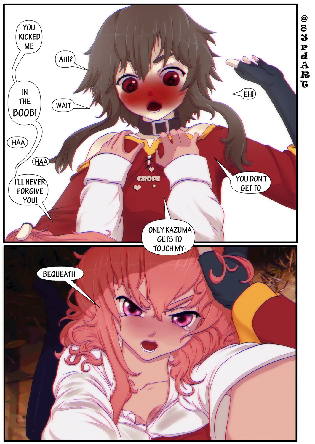 Intermittent Explosive Disorder page 23 featuring louise francoise le blanc de la valliere zero no tsukaima parody - catfight hentai manga - read online free