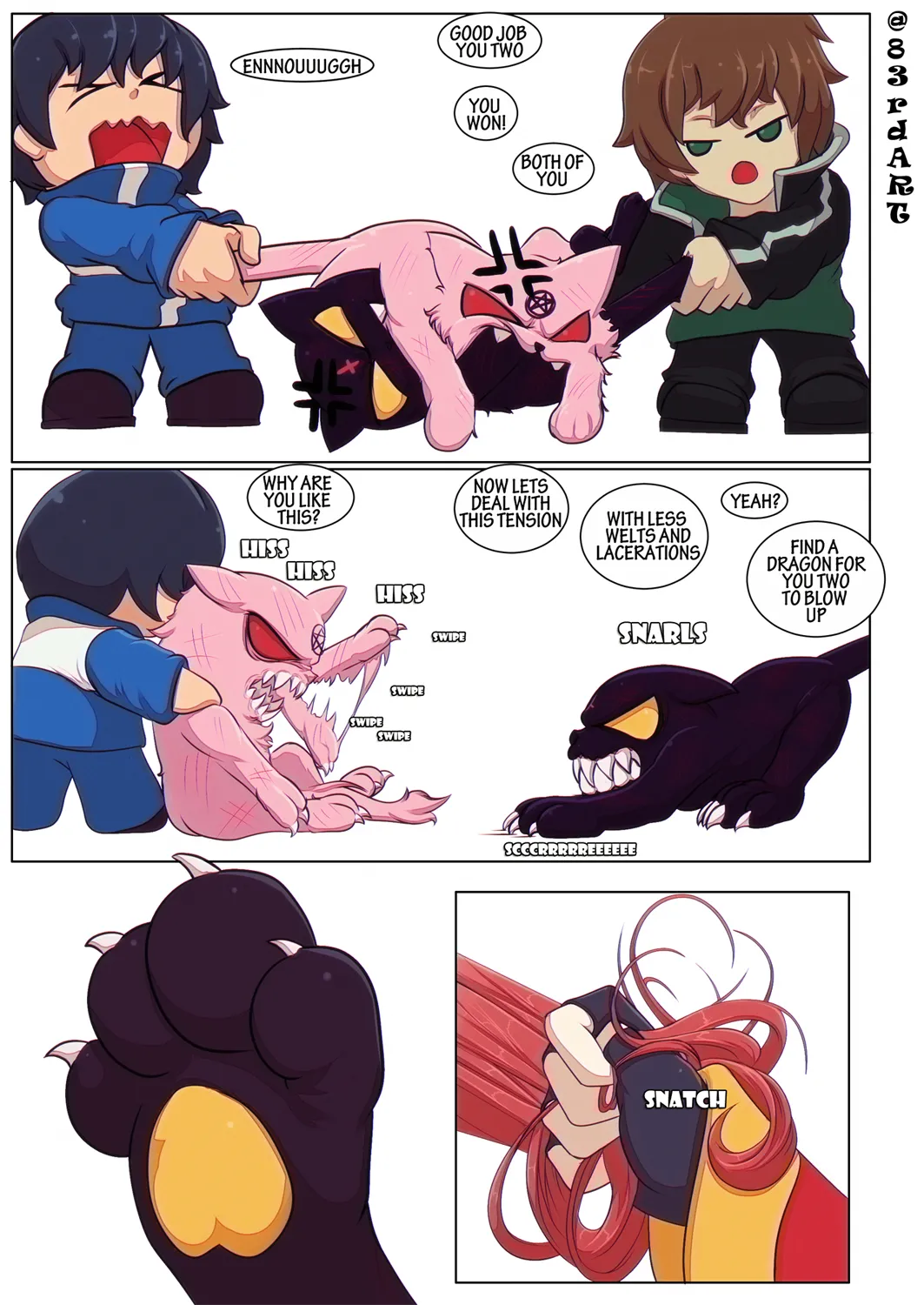 Intermittent Explosive Disorder page 62 featuring louise francoise le blanc de la valliere zero no tsukaima parody - catfight hentai manga - read online free