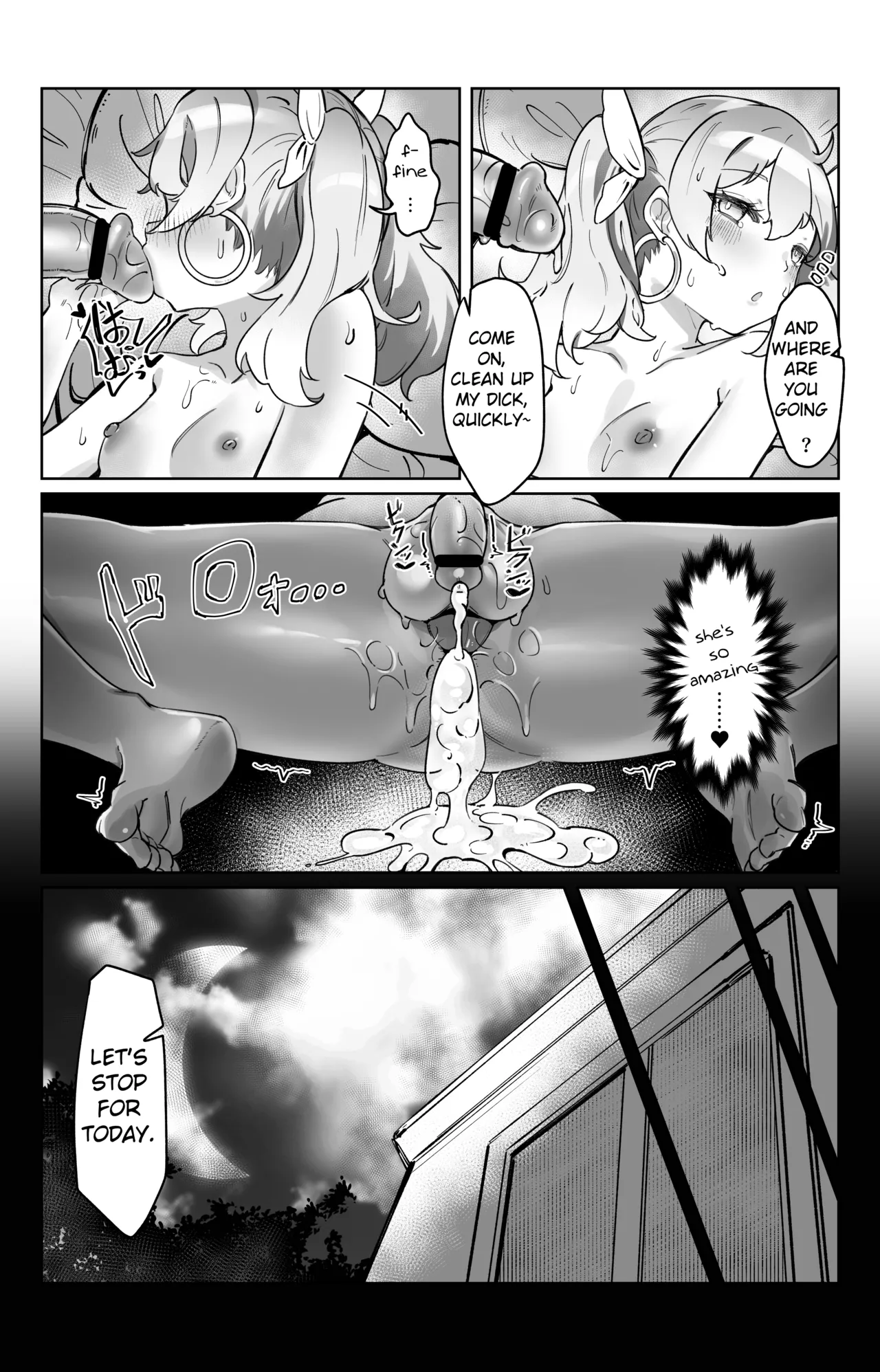 “Sokubaku” no Tsuyoi Futanari Kanojo to Suki na dake page 25 original parody - futanari big breasts hentai manga - read online free