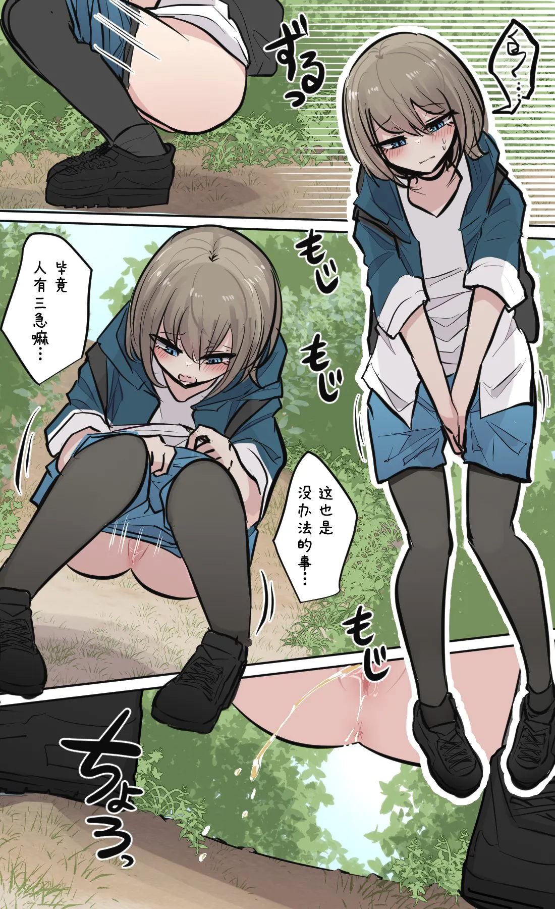 Seiyoku Bagutteru Yonin-gumi de Kyanpu Iku Hanashi | 性欲崩坏4人组的露营之旅 - Page 17