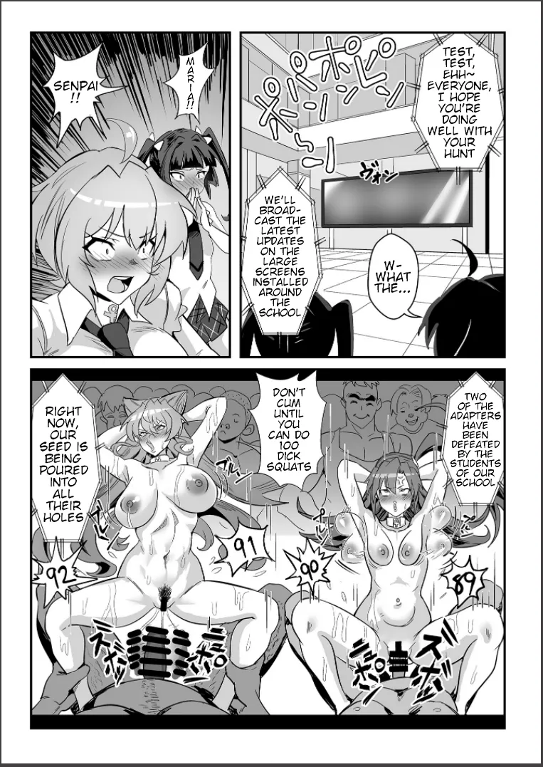 Sousha VS Takadaka 3-sen | The Adapters VS A Mere 3000 page 32 featuring tsubasa kazanari senki zesshou symphogear parody - humiliation group hentai manga - read online free