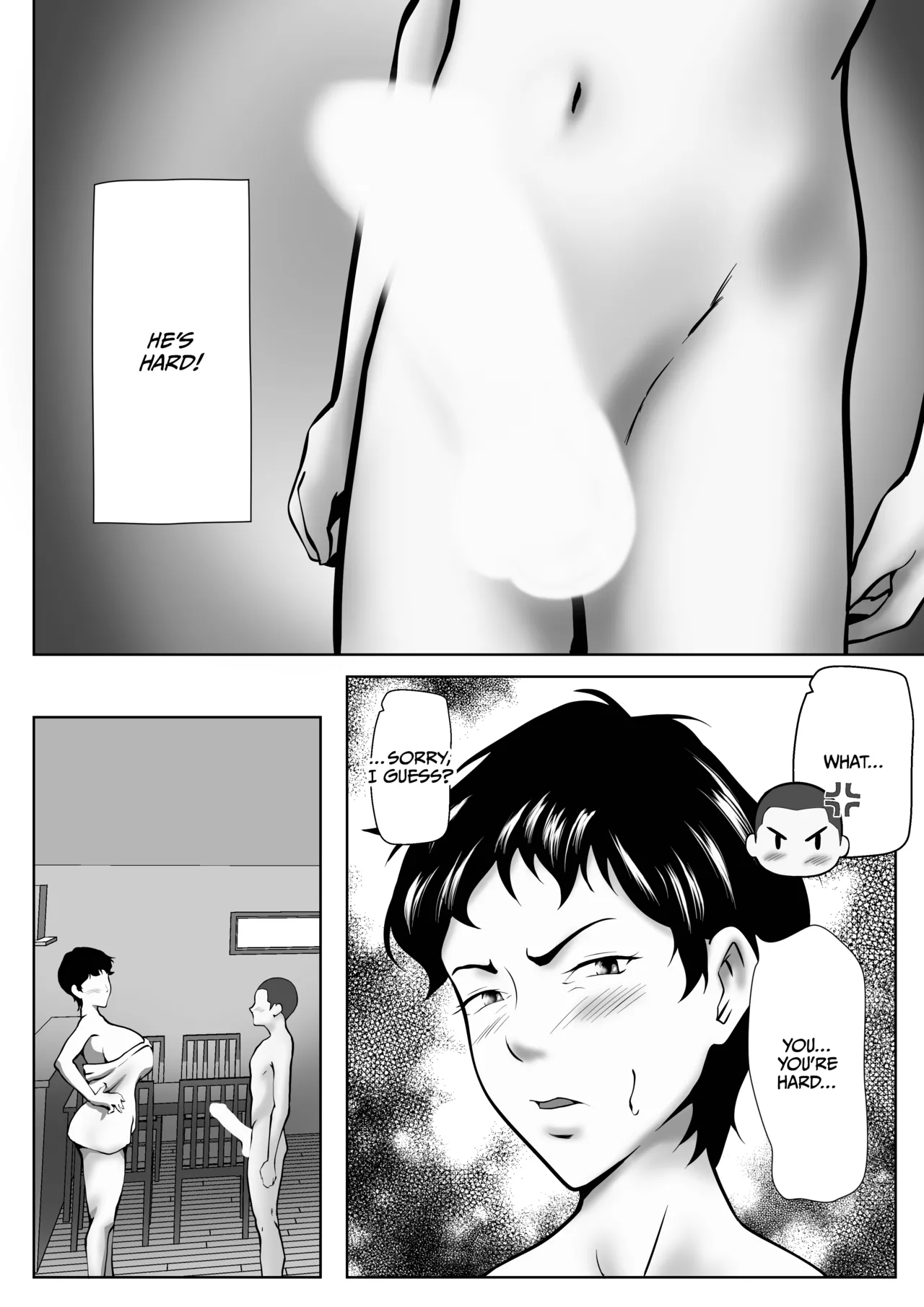 Otokomasari no Kaa-chan ga Musuko to no Sex de Onna ni Natta Hanashi page 15 original parody - milf kissing hentai manga - read online free