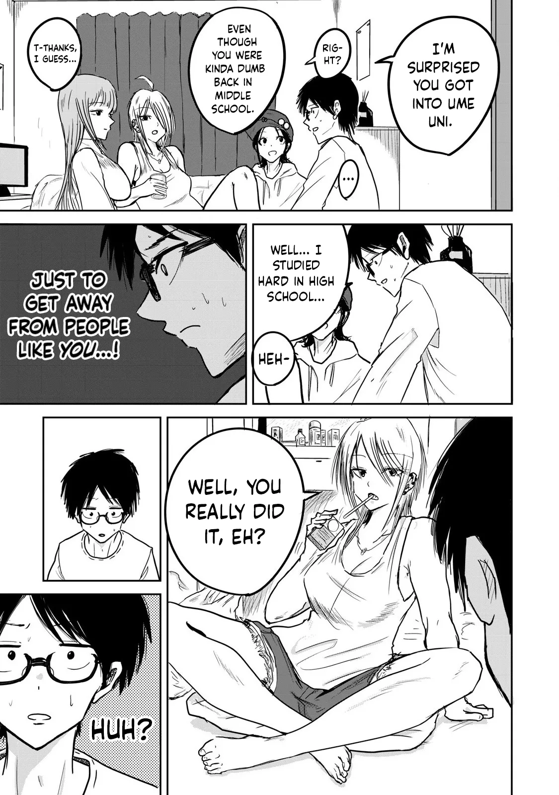 Ueno-kun Has Been Developed Chapter 1 page 24 - group glasses hentai manga - read online free