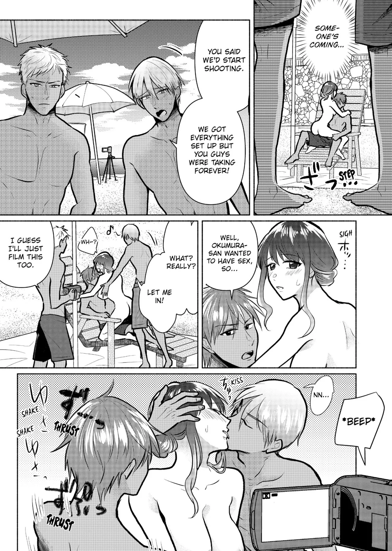[Ika Hotaru] Sexless no Hitozuma ga YariCir Danshi-tachi ni Damasarete... Taninbou de Gachi Iki Satsueikai 1-3 | My Sexless Wife Gets Tricked by College Boys… Cum Filming Session Featuring Stranger's Dick Ensues! 1-3 [English] [Decensored] page 65 - kissing big breasts hentai manga - read online free