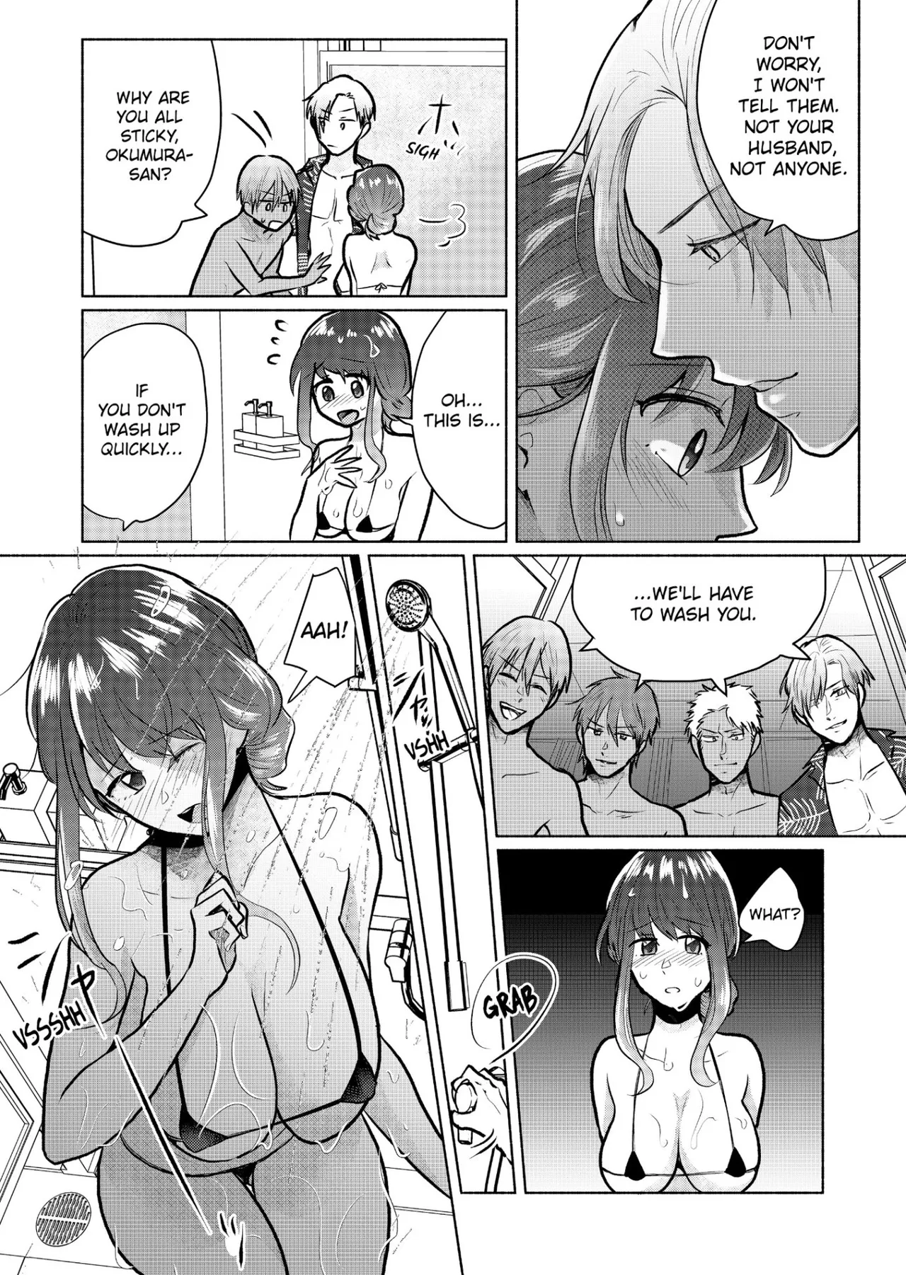 [Ika Hotaru] Sexless no Hitozuma ga YariCir Danshi-tachi ni Damasarete... Taninbou de Gachi Iki Satsueikai 1-3 | My Sexless Wife Gets Tricked by College Boys… Cum Filming Session Featuring Stranger's Dick Ensues! 1-3 [English] [Decensored] page 80 - kissing big breasts hentai manga - read online free
