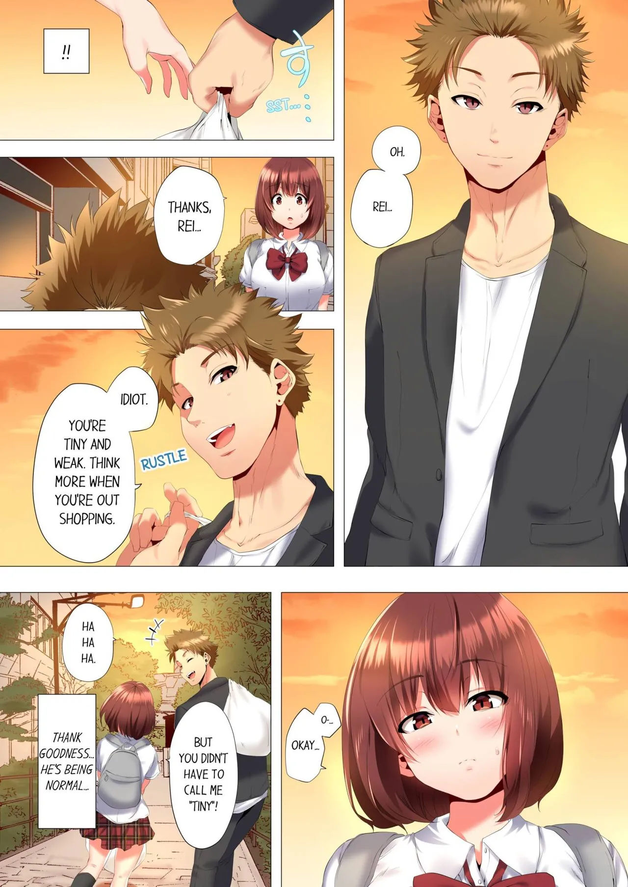 [Kanitomato] Futari de Watashi o Ikasenaide...! ~Kurayami, Majiwaru Kyoudai Futon~ 1-2 | My 2 Step-Brothers are Ganging Up on Me! 1-2 [English] [Decensored] page 32 - inseki kissing hentai manga - read online free