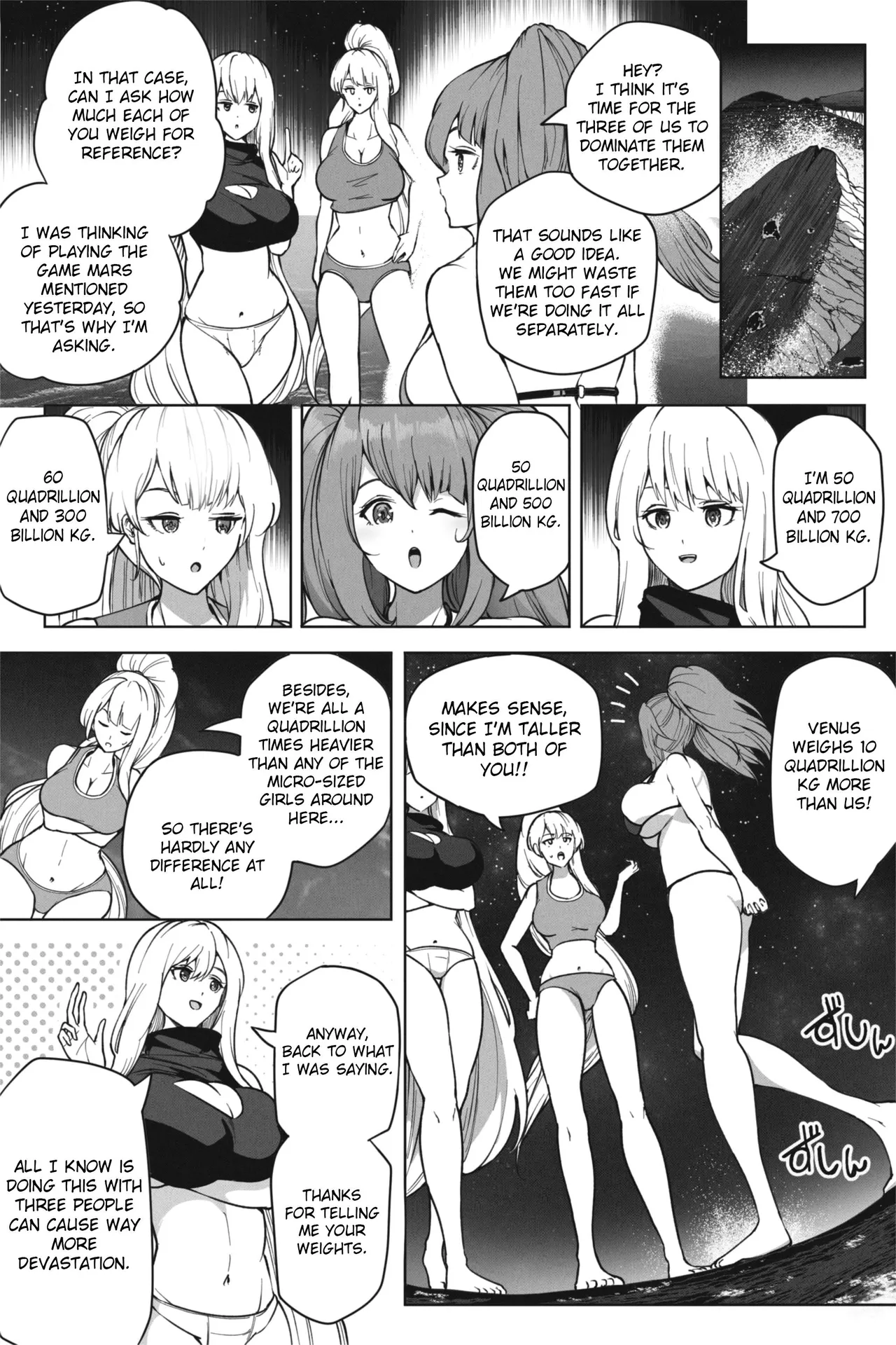 If a super giant girl comes to stay on a small island page 15 original parody - giantess hentai manga - read online free