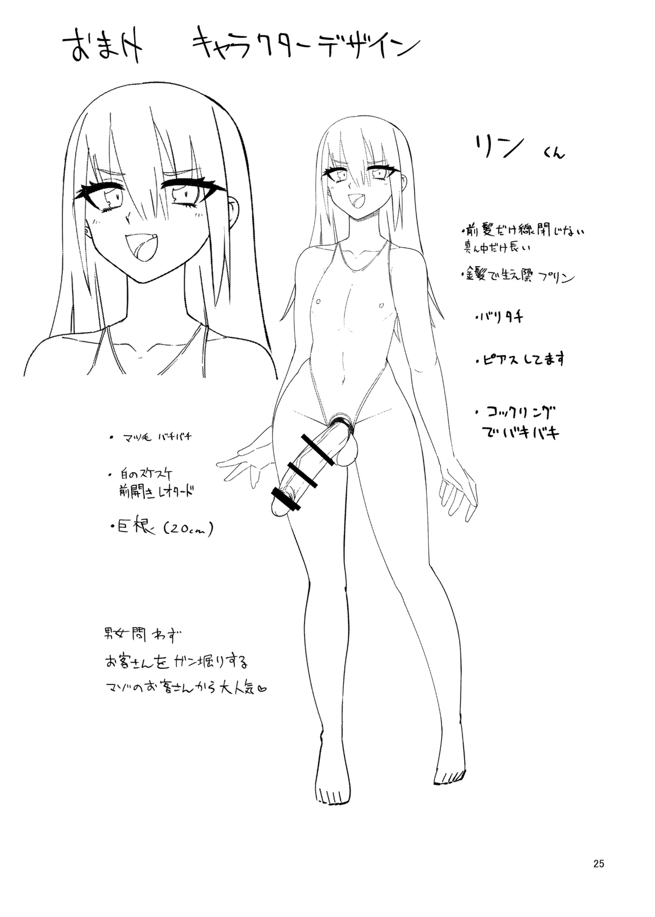 Otokonoko Fuuzoku de Shinu hodo Ikasaretekita 2 page 24 original parody - cum swap futanari hentai manga - read online free