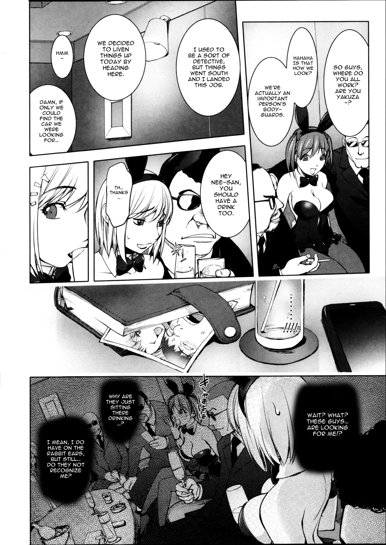 The Adventures of Suicide Man, The Woman Who Never Misses, and Hime-Chan page 186 - business suit big breasts hentai manga - read online free