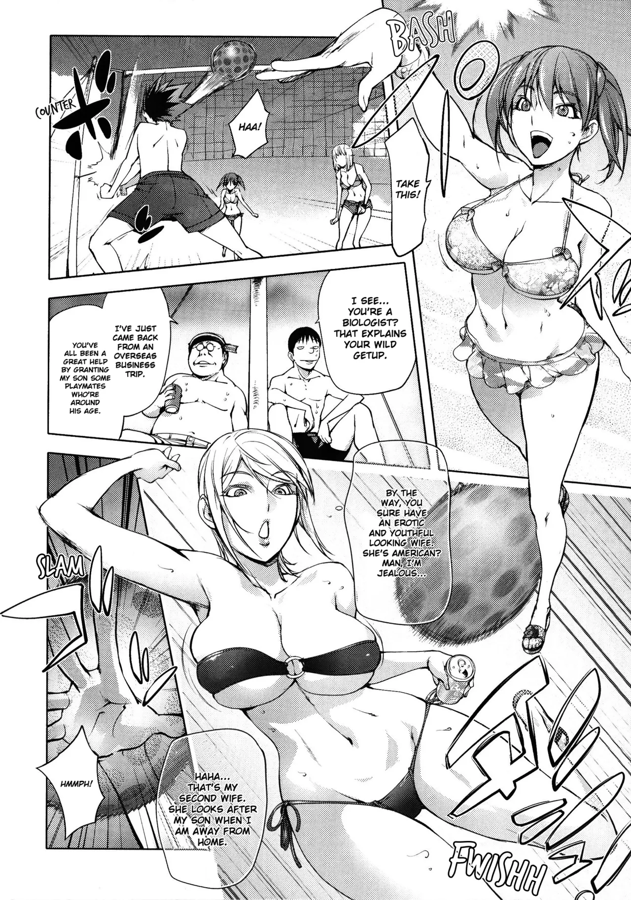 The Adventures of Suicide Man, The Woman Who Never Misses, and Hime-Chan page 204 - business suit big breasts hentai manga - read online free
