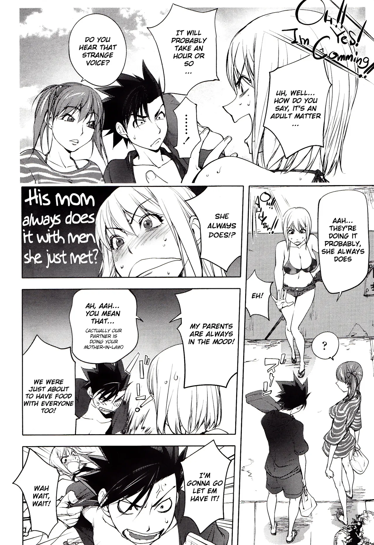 The Adventures of Suicide Man, The Woman Who Never Misses, and Hime-Chan page 221 - business suit big breasts hentai manga - read online free