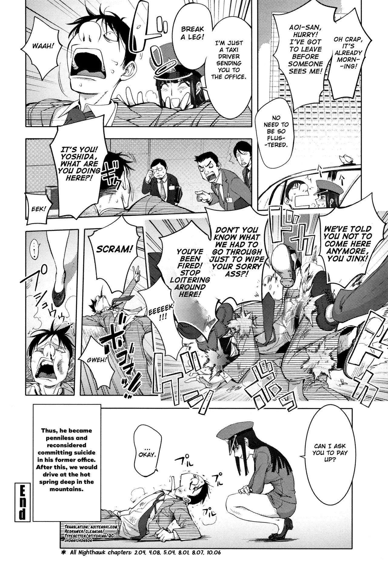 The Adventures of Suicide Man, The Woman Who Never Misses, and Hime-Chan page 319 - business suit big breasts hentai manga - read online free