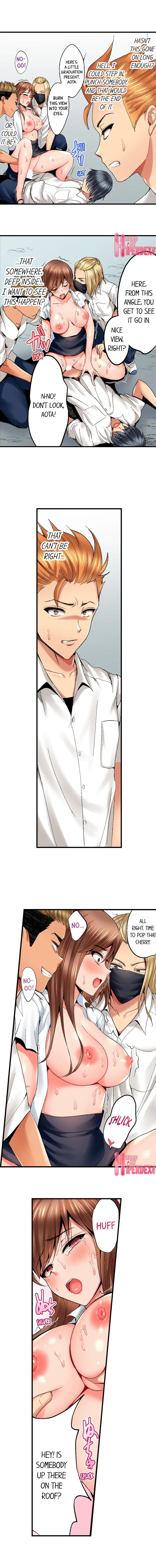 Netorare My Teacher With My Friends page 34 original parody - schoolboy uniform group hentai manga - read online free